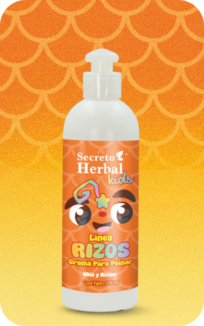 Crema para peinar Línea Rizos Chía, Ricino y Karité